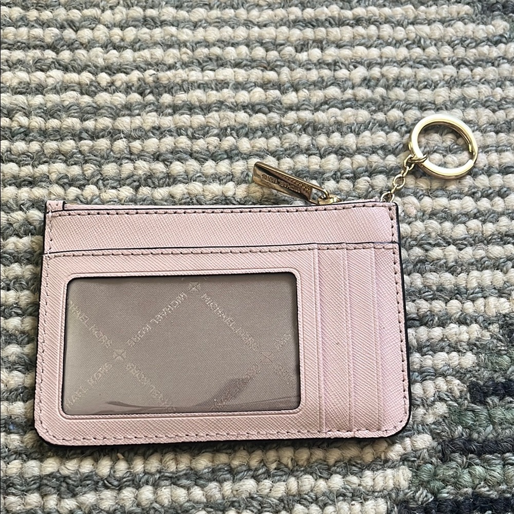 Michael Kors Pink Key & Card Holder